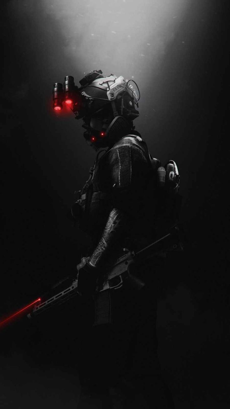 Black ops Soldier iPhone Wallpaper