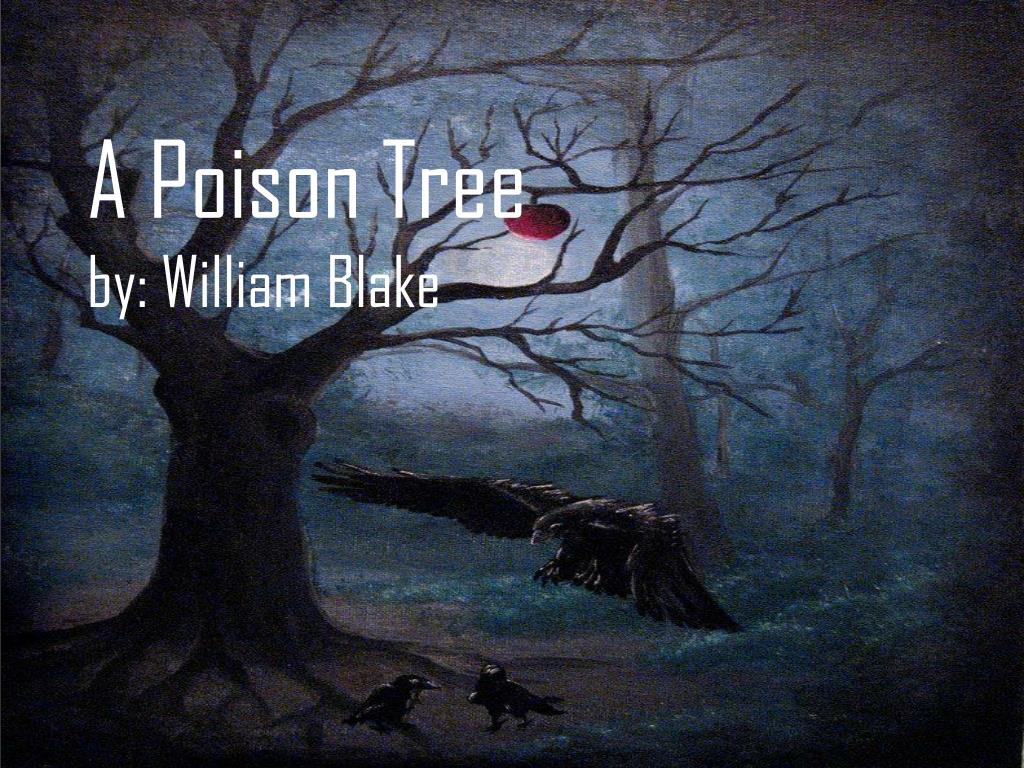 PPT Poison Tree by: William Blake