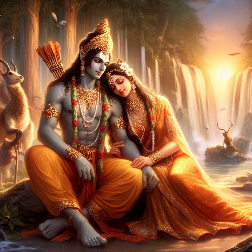 Lord Rama and Sita