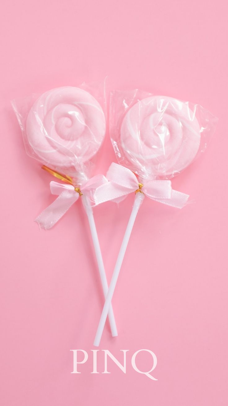 Pink Lollipops. Pink Wallpaper for iPhone