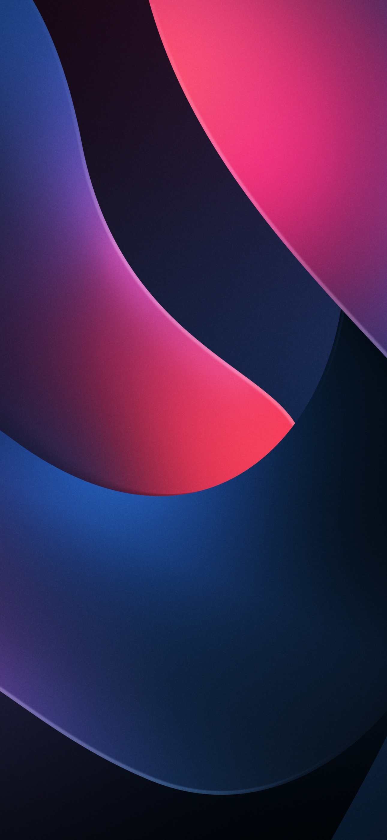 Dark blue Wallpaper 4K, Pink abstract
