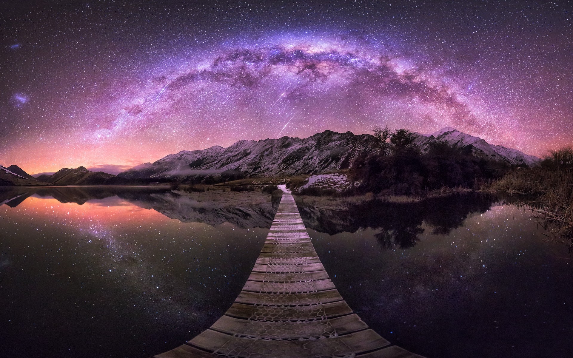 Sky Galaxy Nature Night HD Wallpaper