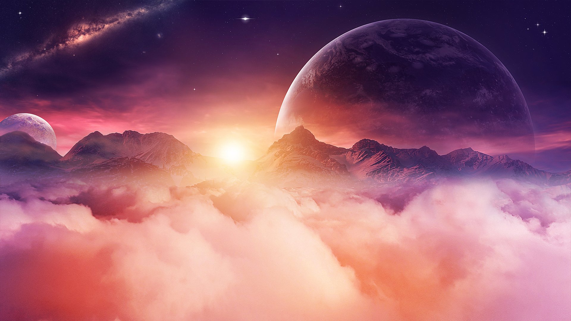Sci Fi Landscape HD Wallpaper