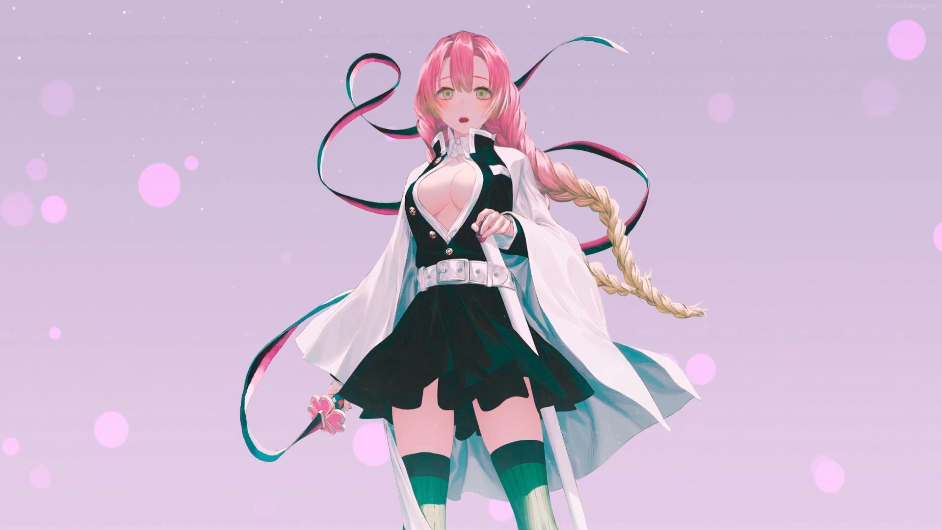 Mitsuri Kanroji Animated Wallpaper