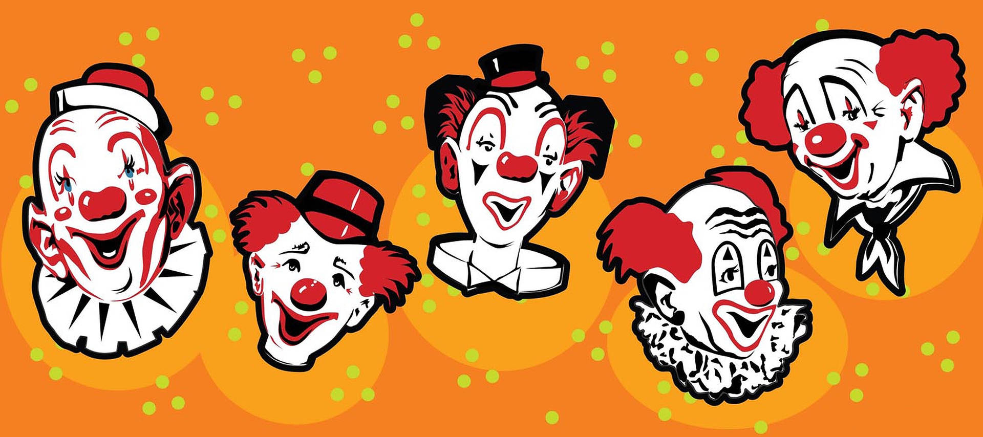 Download free Clowns Vector Art