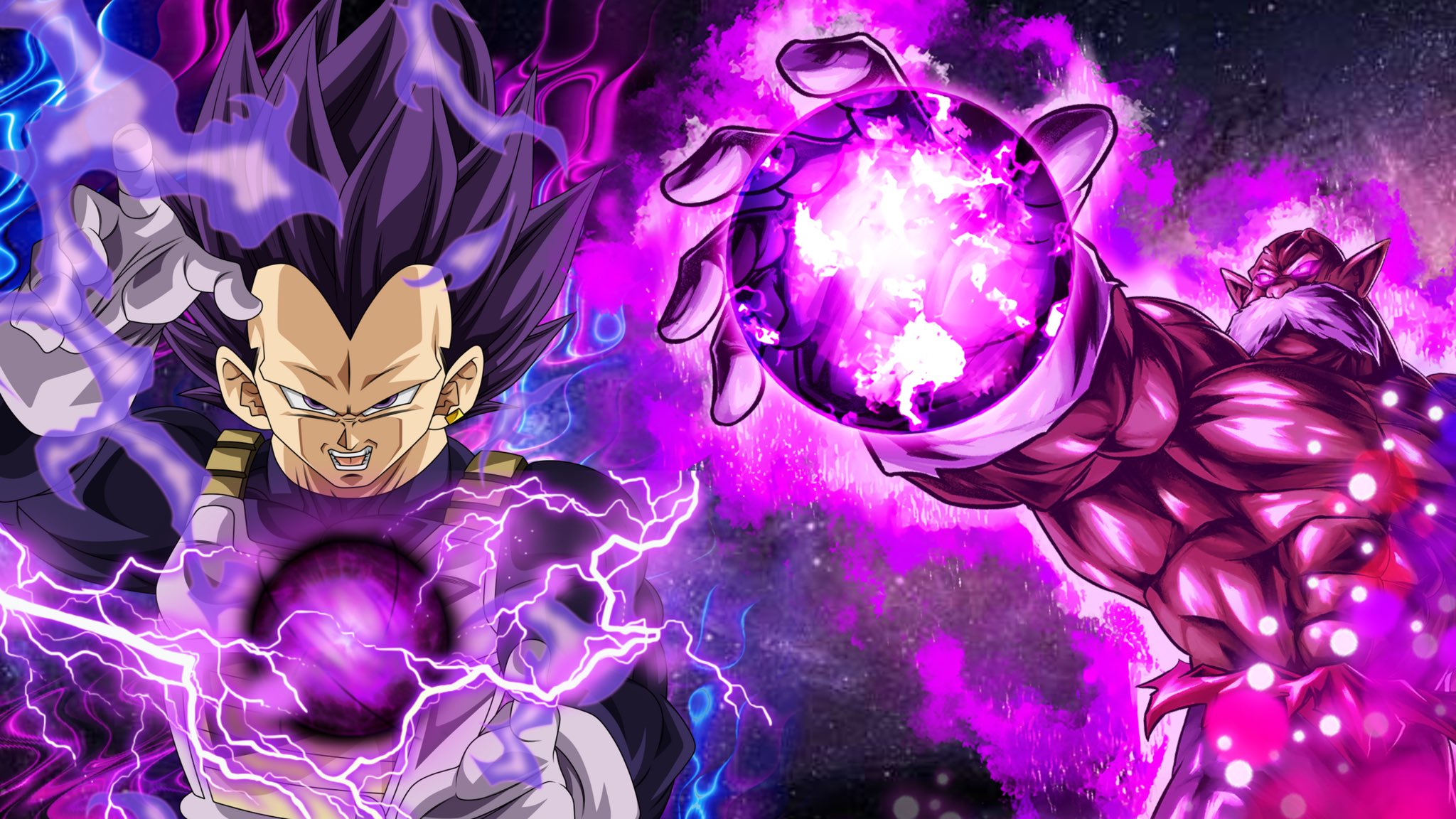 Ultra Ego #Vegeta and Destroyer #Toppo