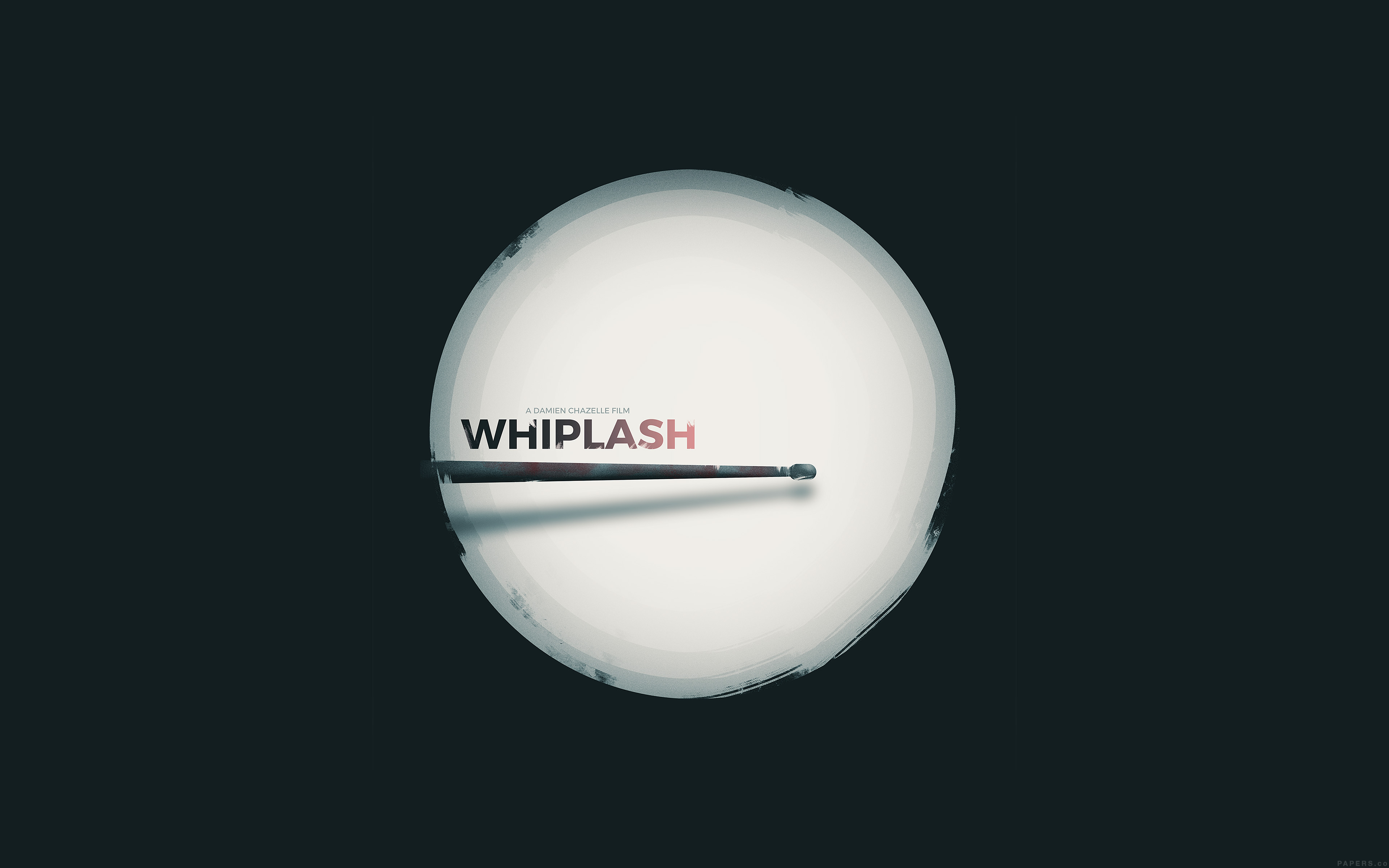 Minimal Whiplash Poster Film Music