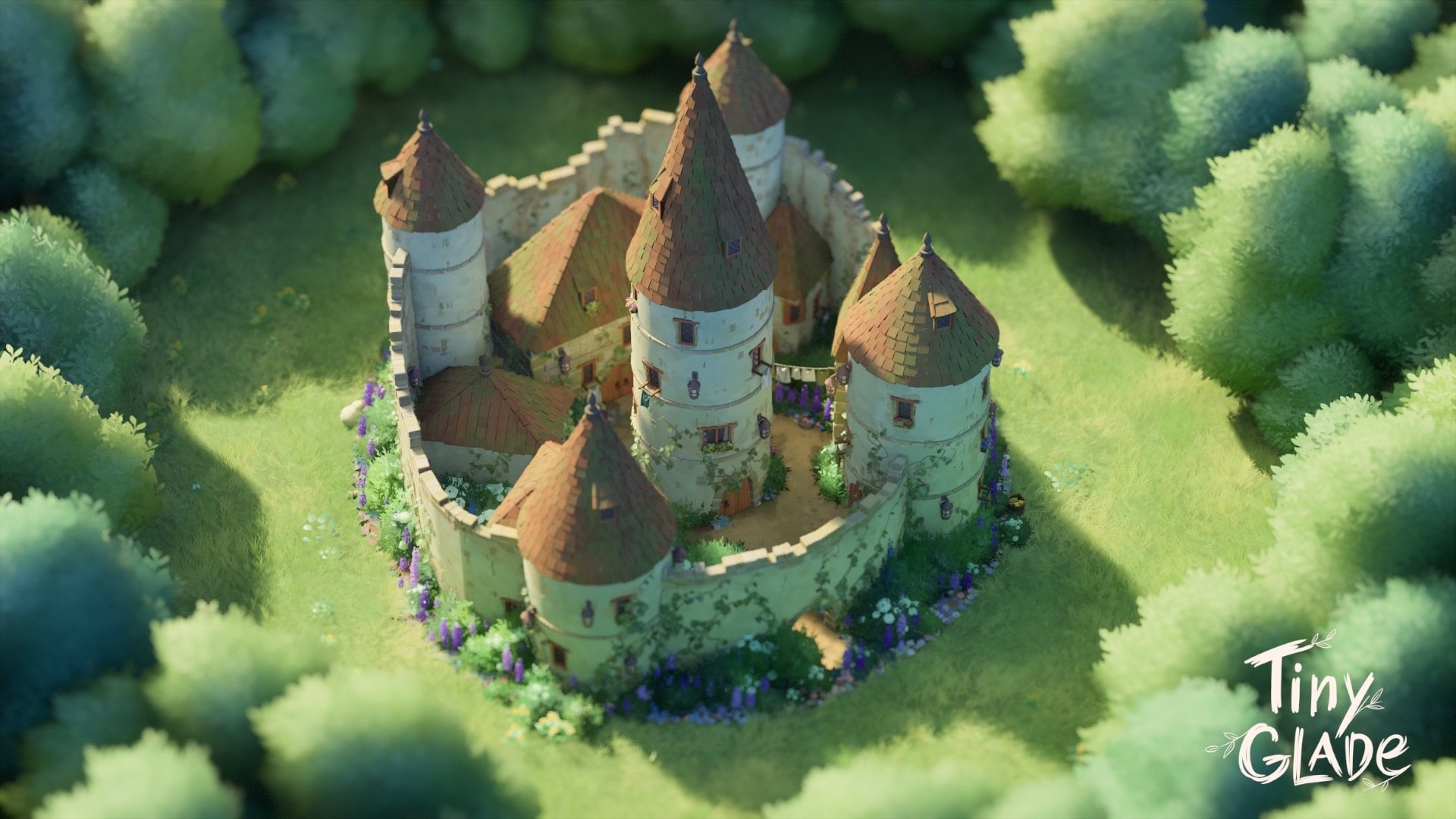 Tiny glade demo! My first build, r