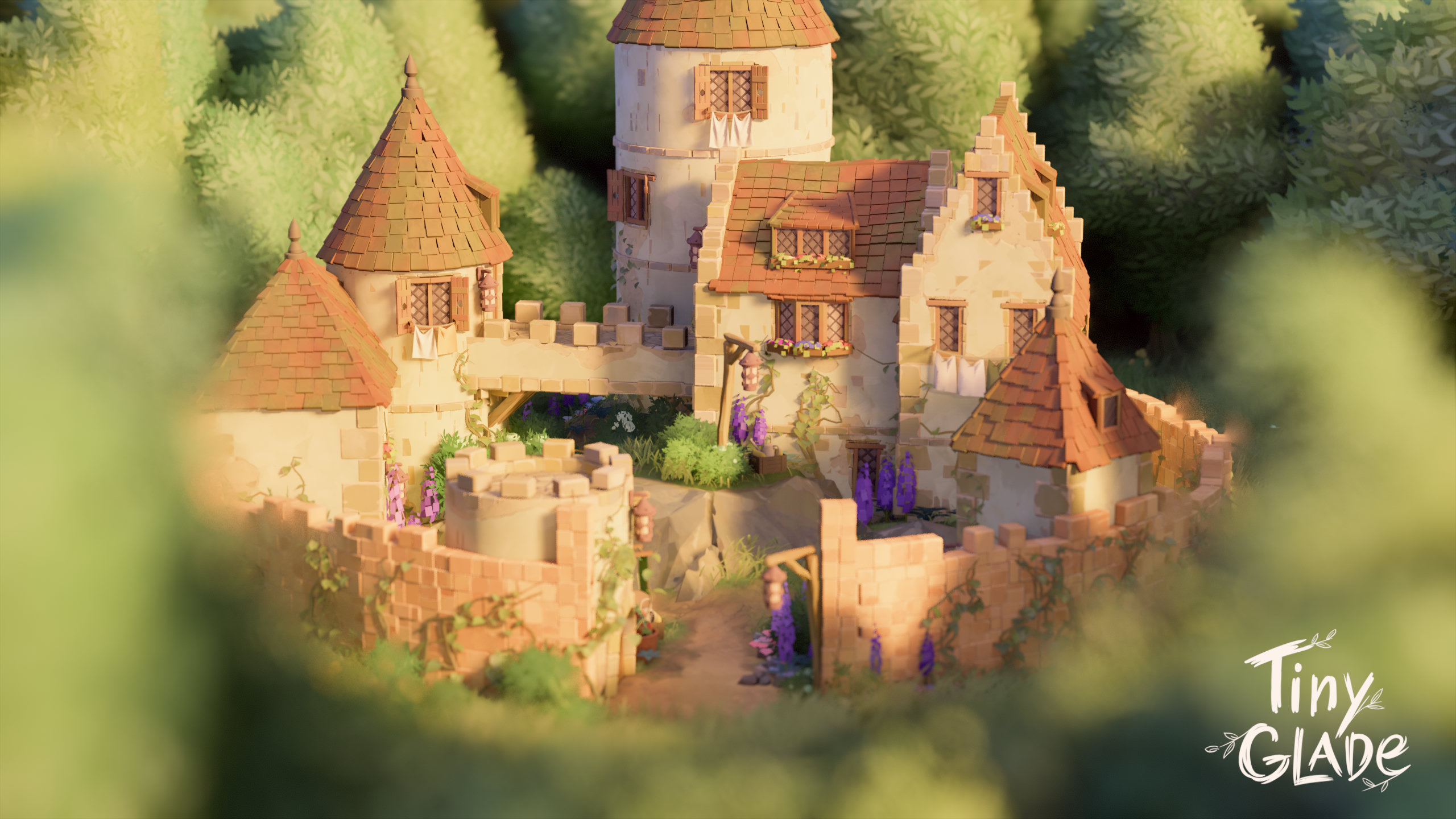 Tiny Glade's demo is so cute