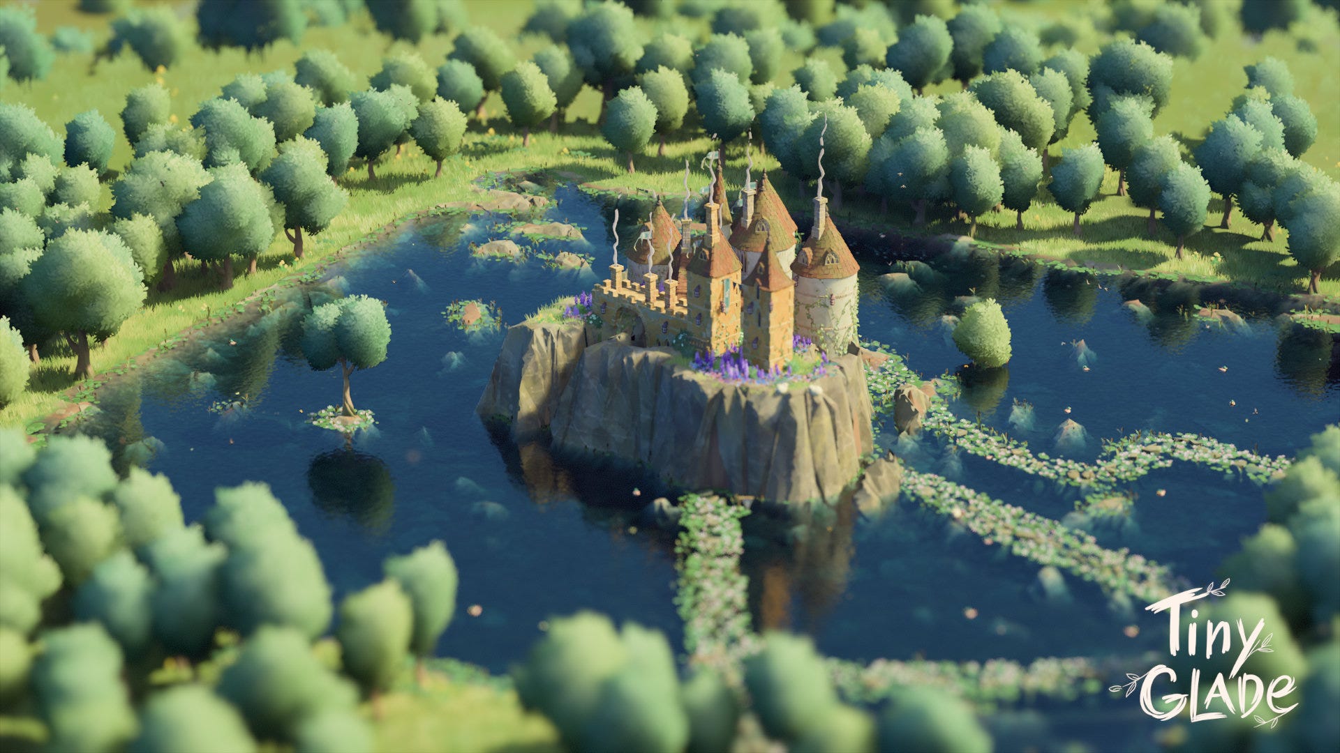 Tiny Glade review: lovely tools