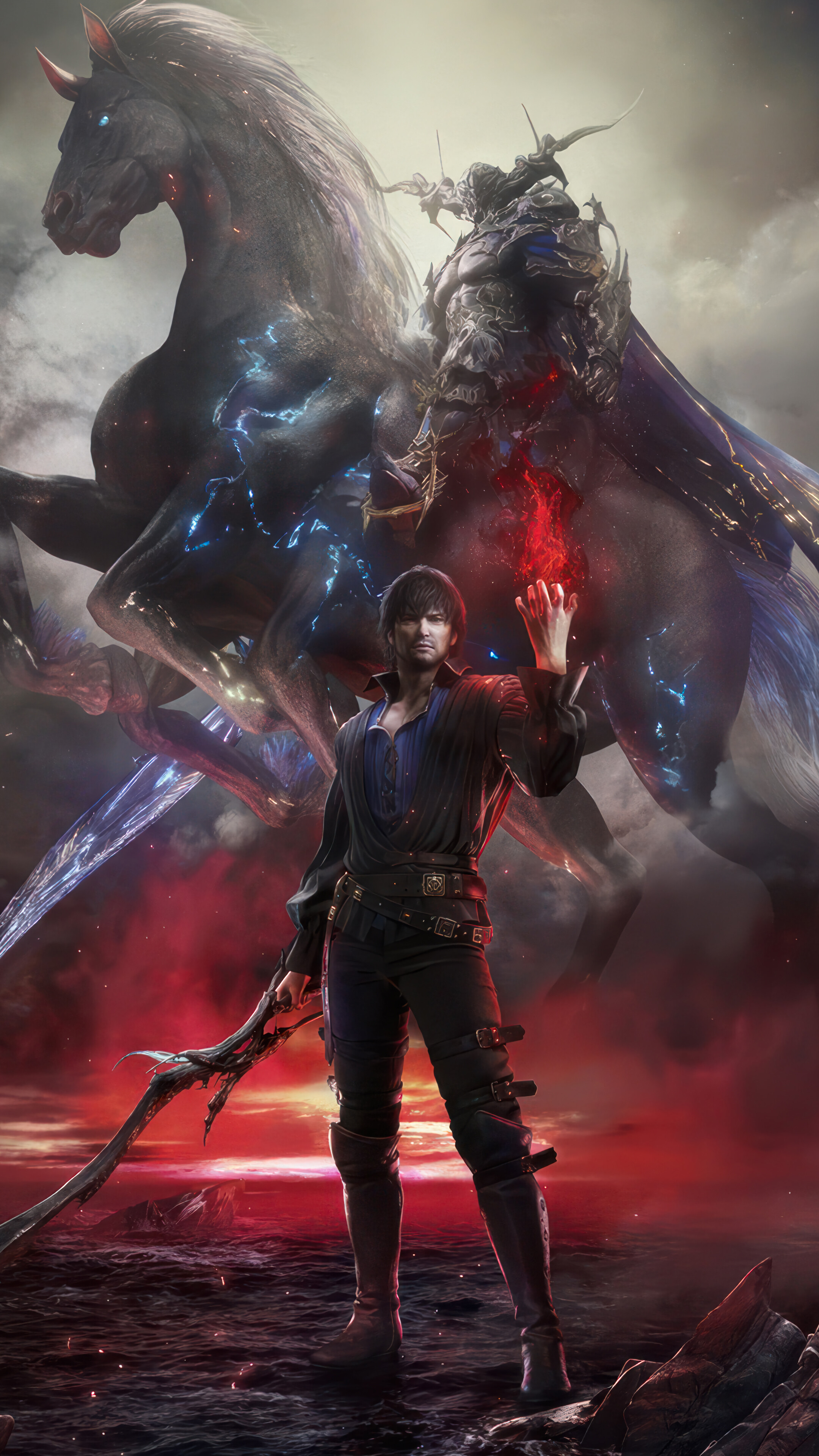 Final Fantasy 16 4K Wallpaper iPhone HD