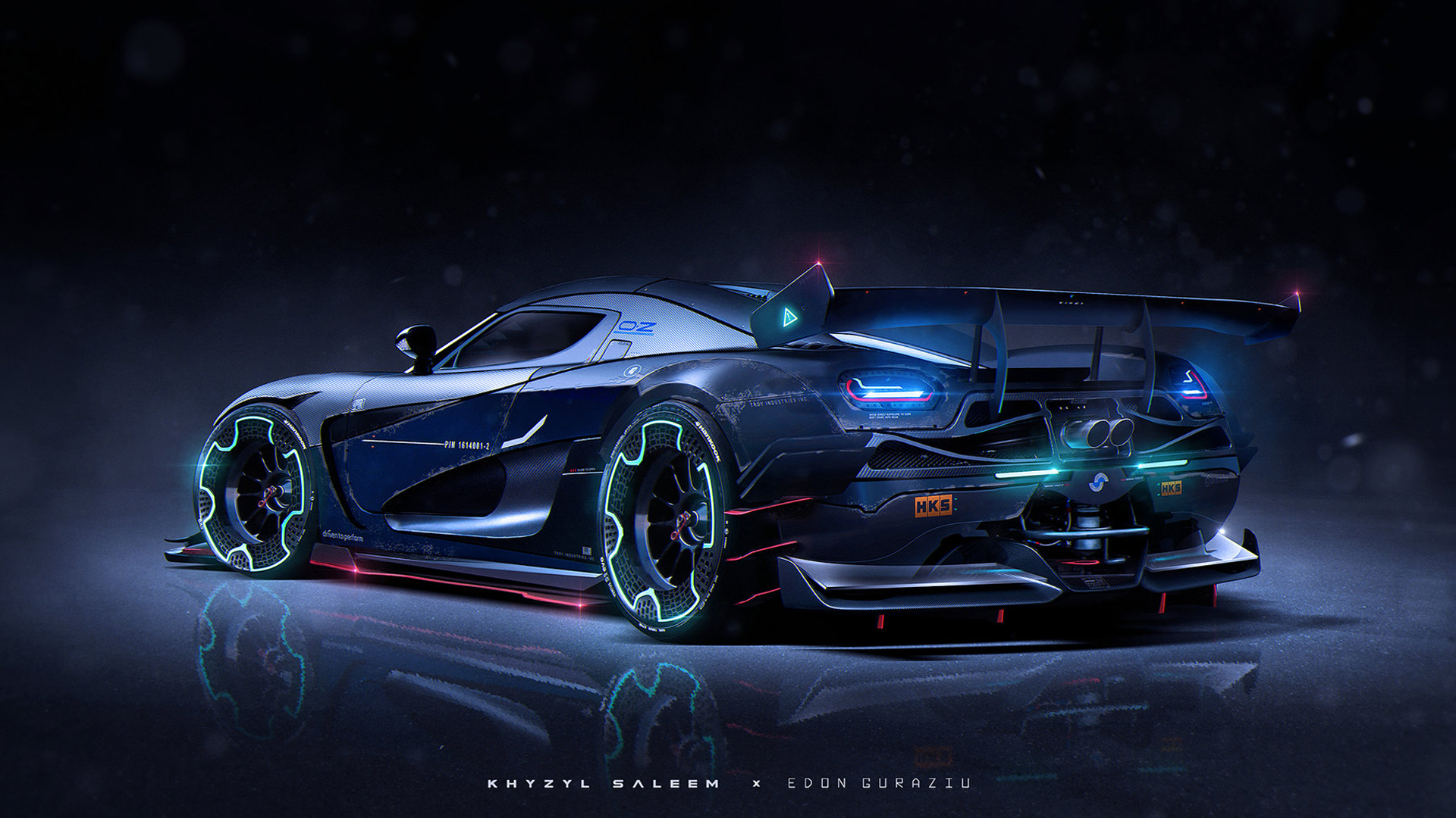 Amazing Sport Car Artwork