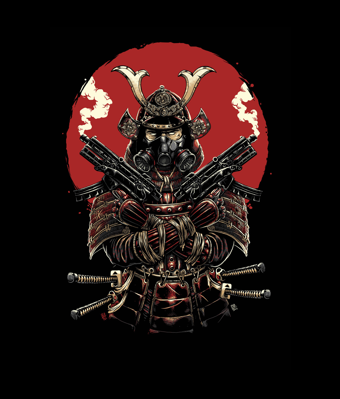 Post Apocalyptic Samurai. Image