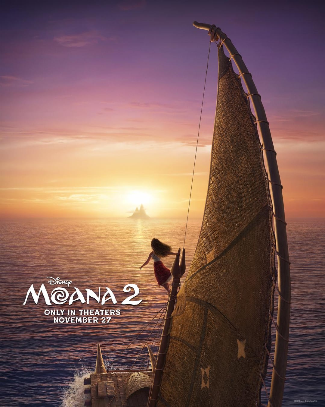 New Poster for 'Moana 2'
