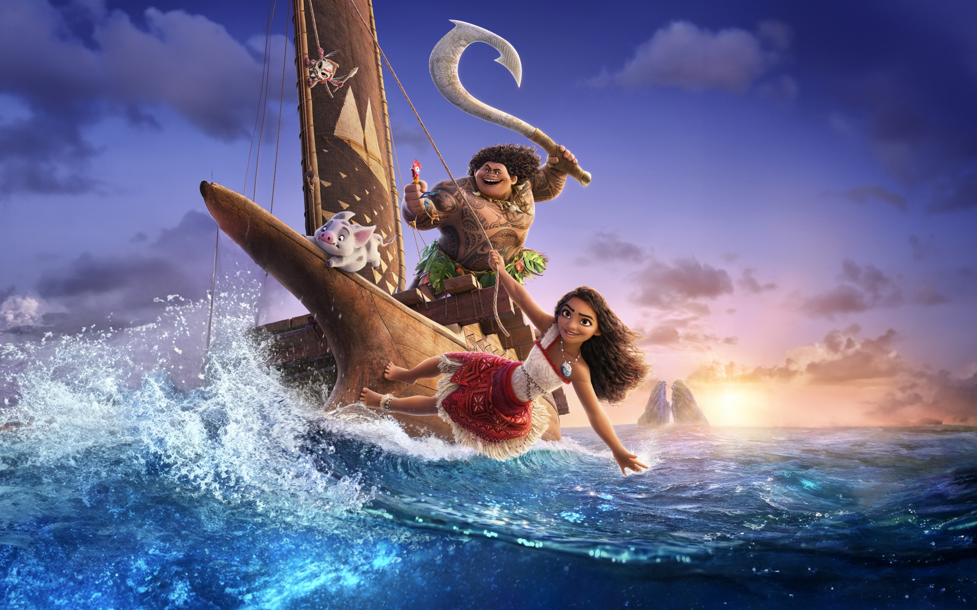 Moana 2 Wallpaper 4K, 8K, 2024 Movies