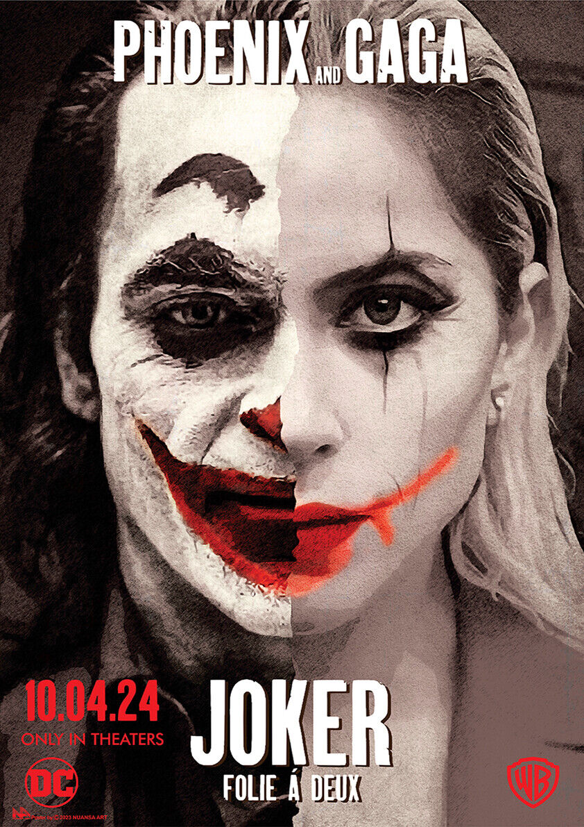 Poster Movie Cine 2024 Lady Gaga