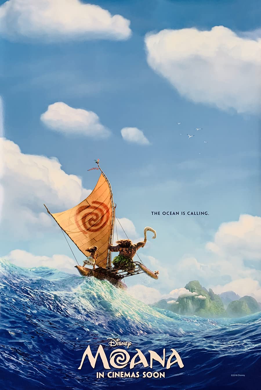 Movie Poster MOANA 2 Sided