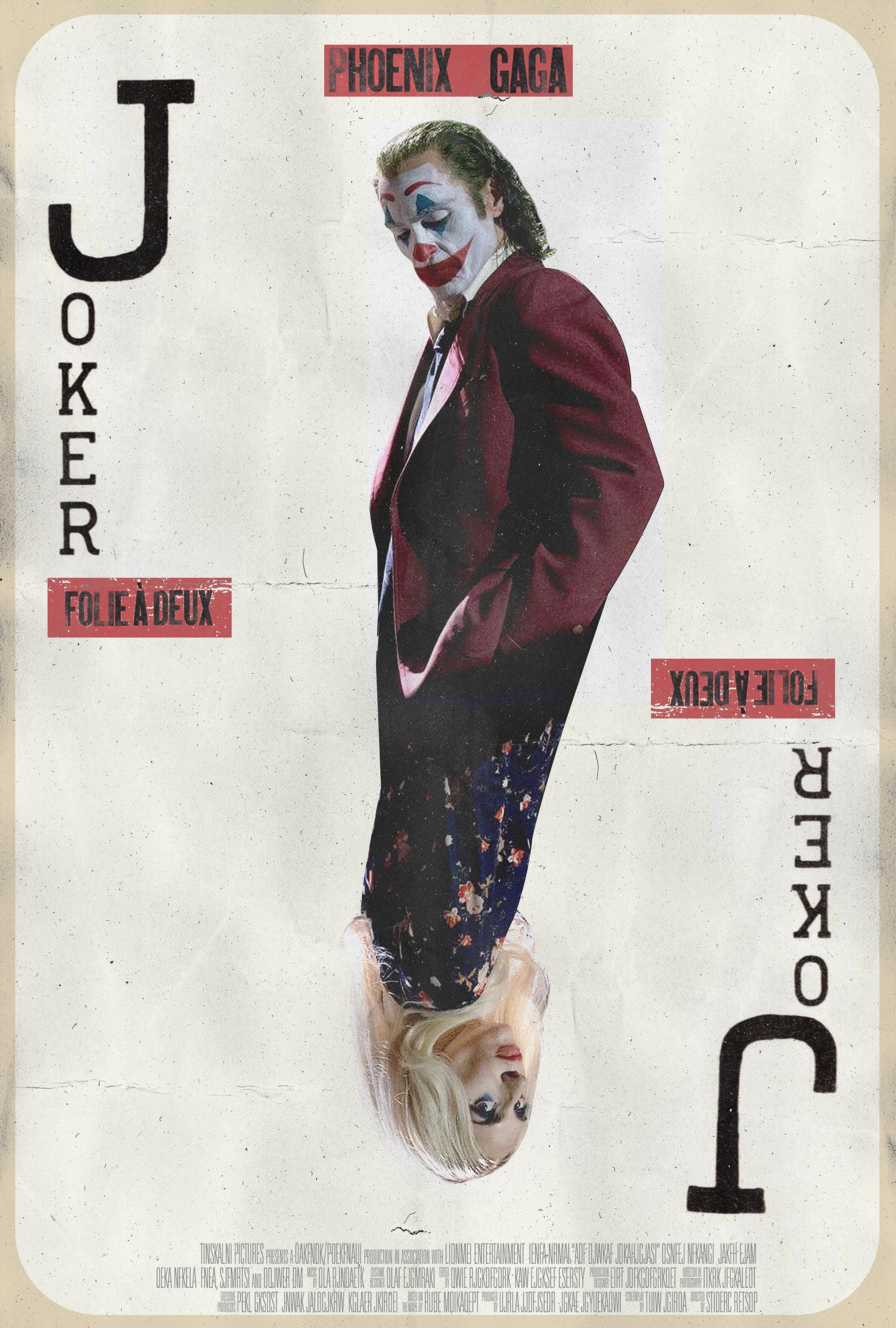 OC Joker Folie à Deux tribute poster