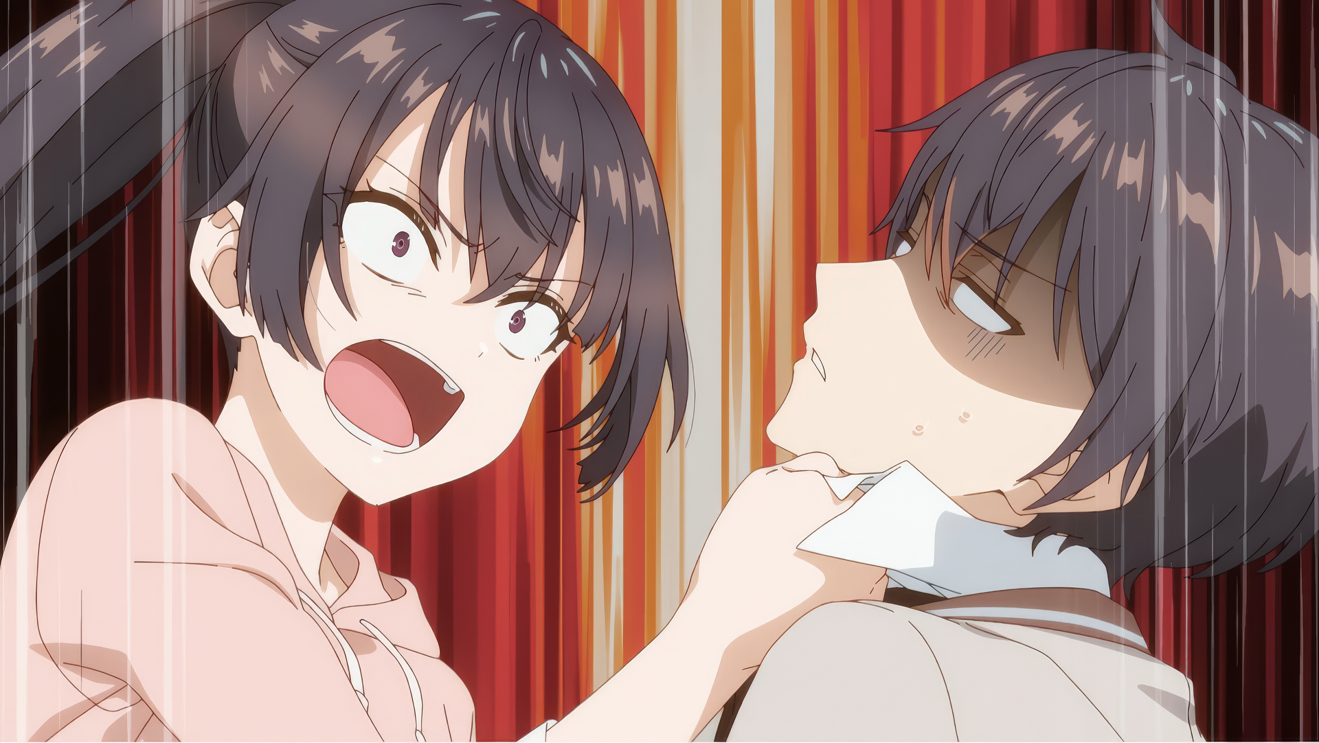 HD Wallpaper: Yuki Suou & Masachika Kuze