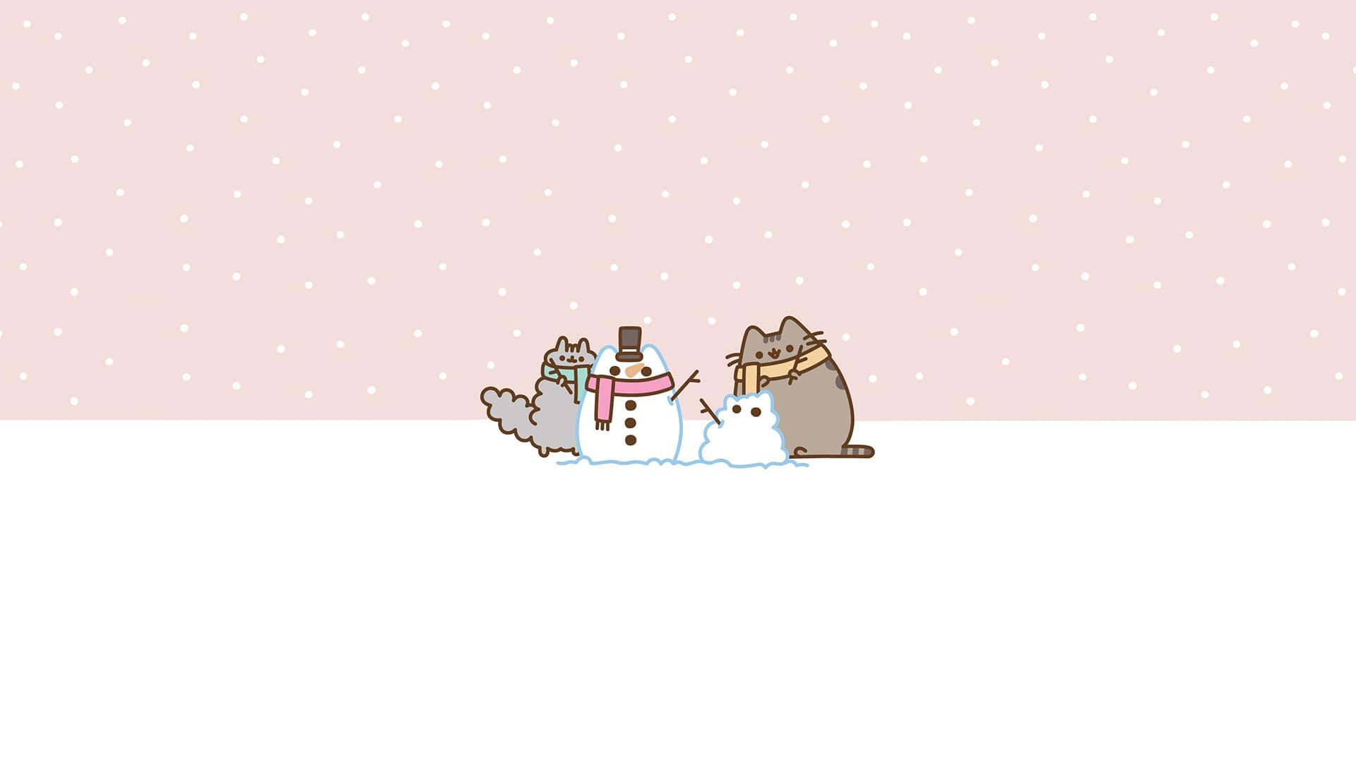 Download Cutest Cat Pusheen Taking Her Afternoon Nap