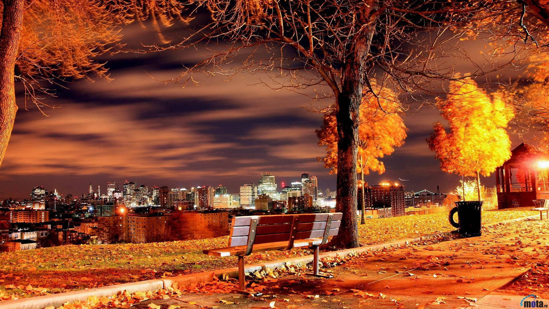 Download New York City Fall Desktop Wallpaper