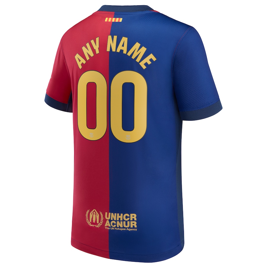 Men's Nike Gavi Royal Barcelona 2024 25 Home Replica Player Jersey Size: Small