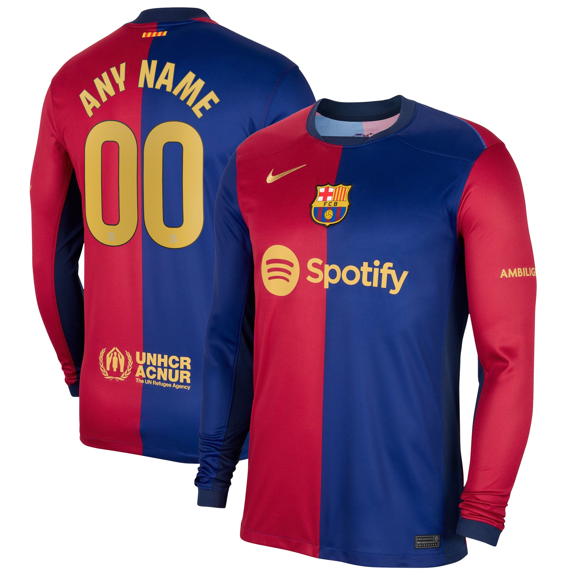 Men's Nike Royal Barcelona 2024 25 Home