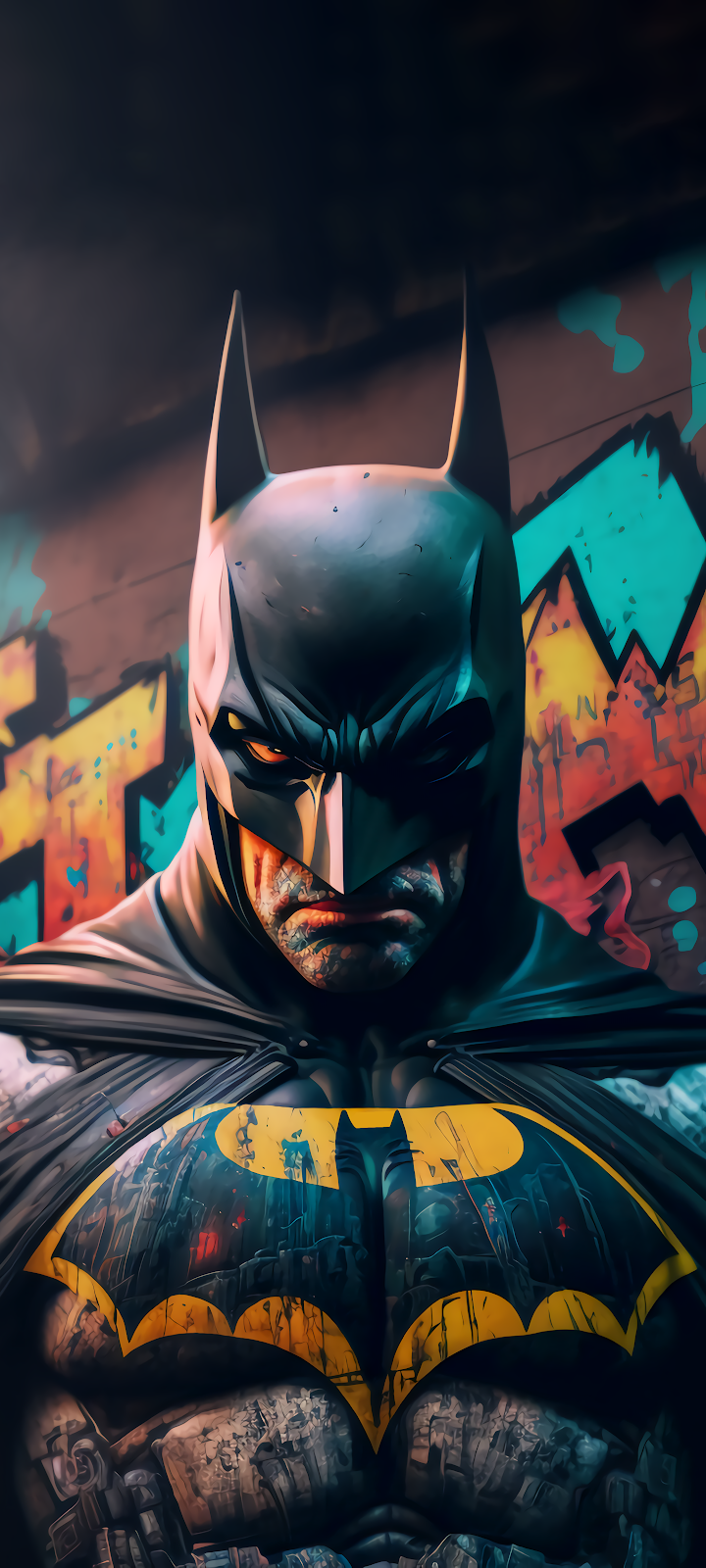 AI Generated Batman Wallpaper