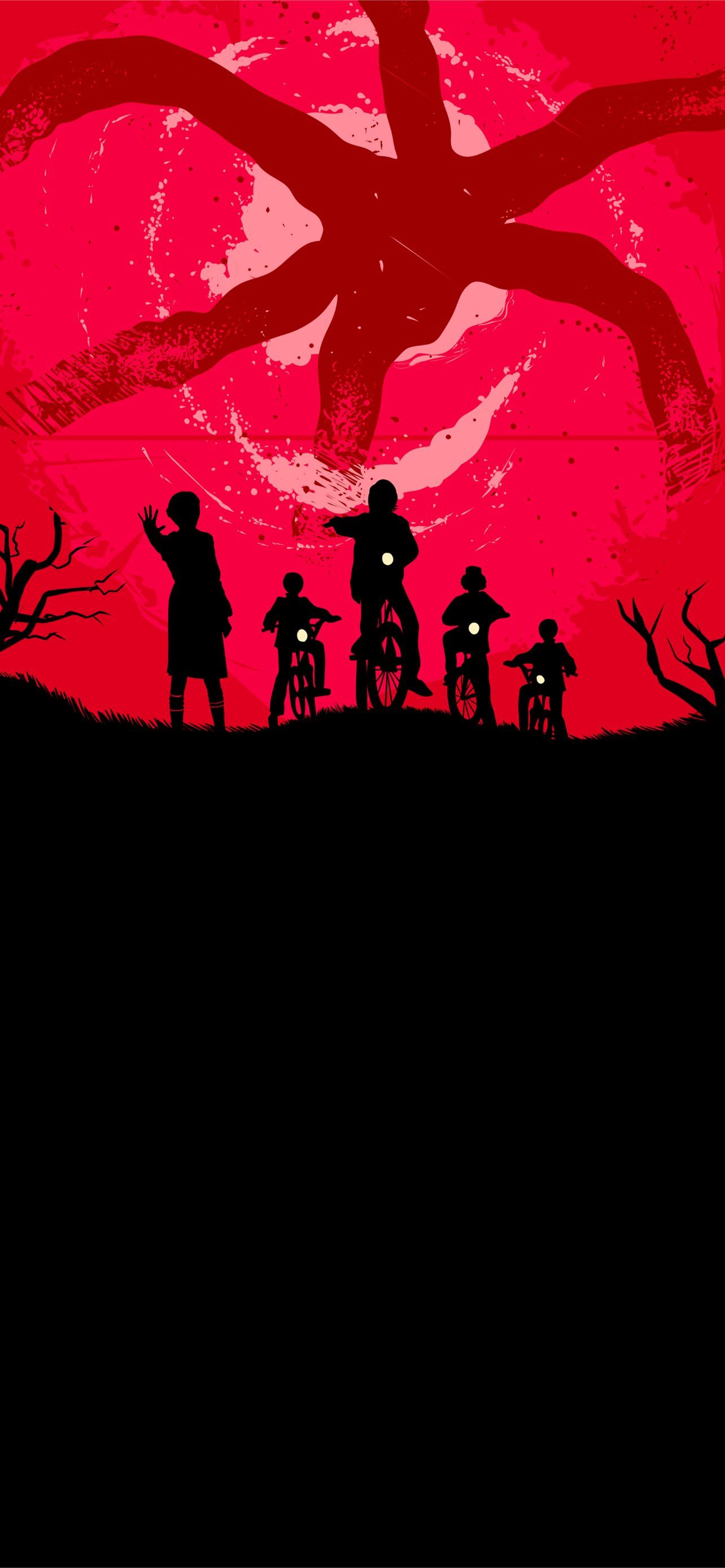 Stranger Things Amoledbackground