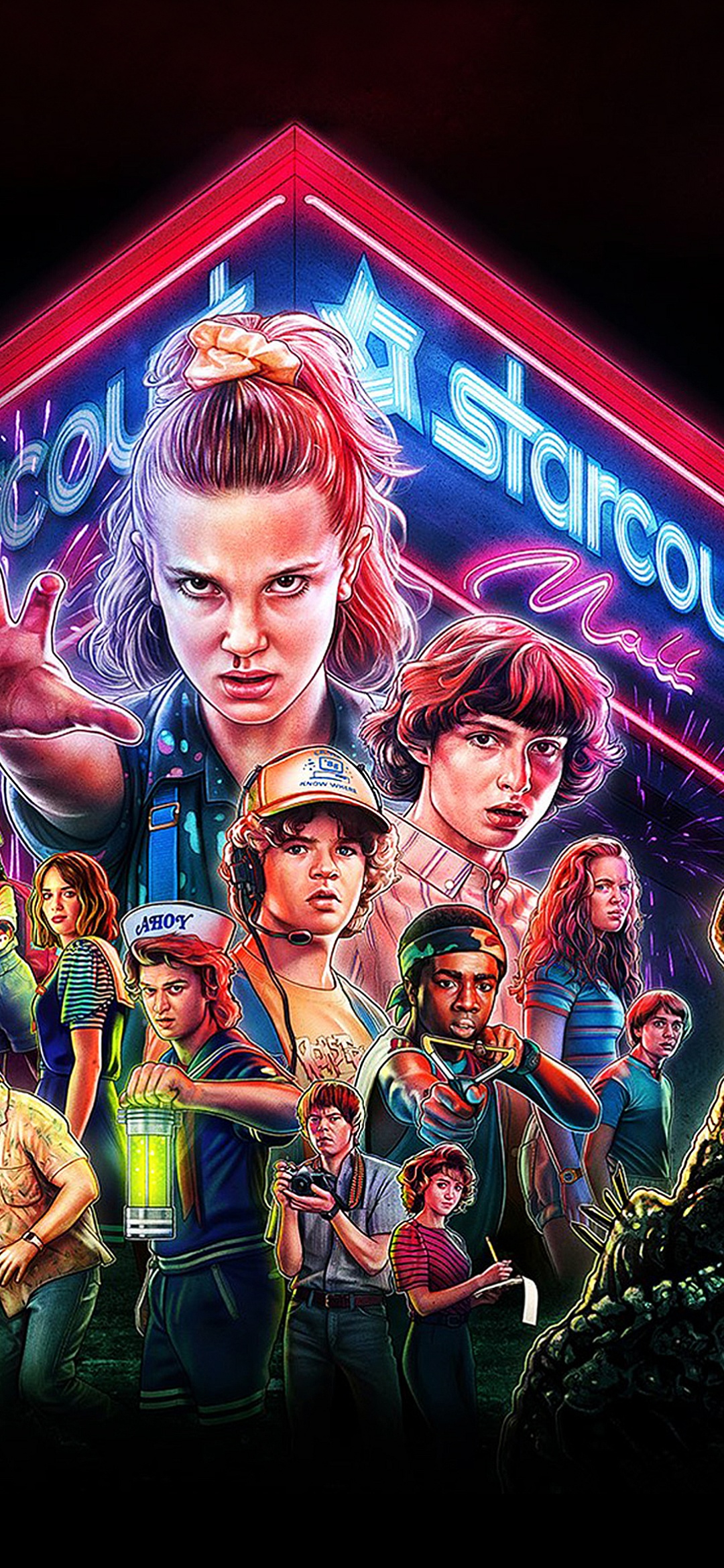 Wallpaper 4K, Netflix series, 5K, Neon art