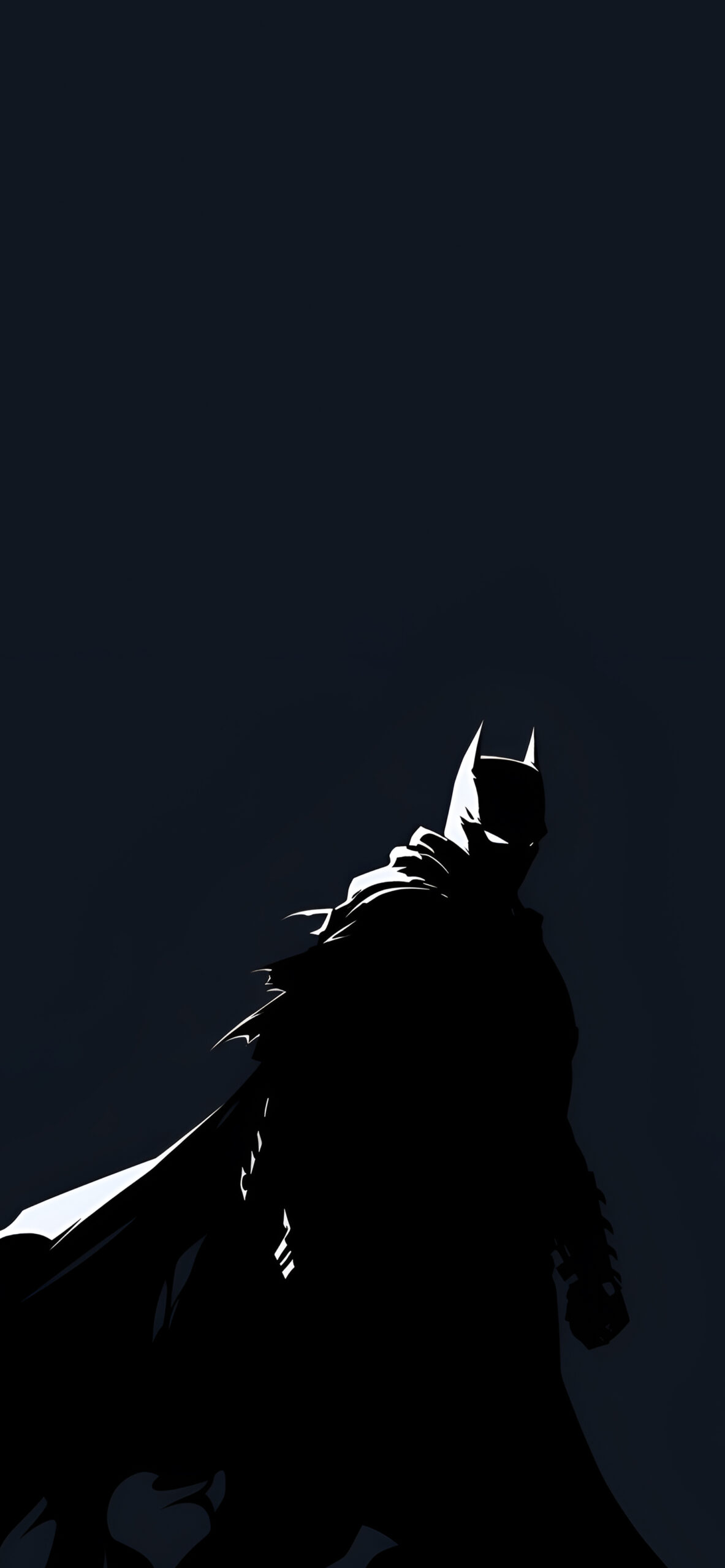 Batman Silhouette Dark Wallpaper