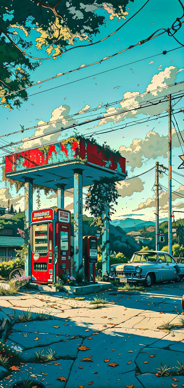 Forgotten Gas Station