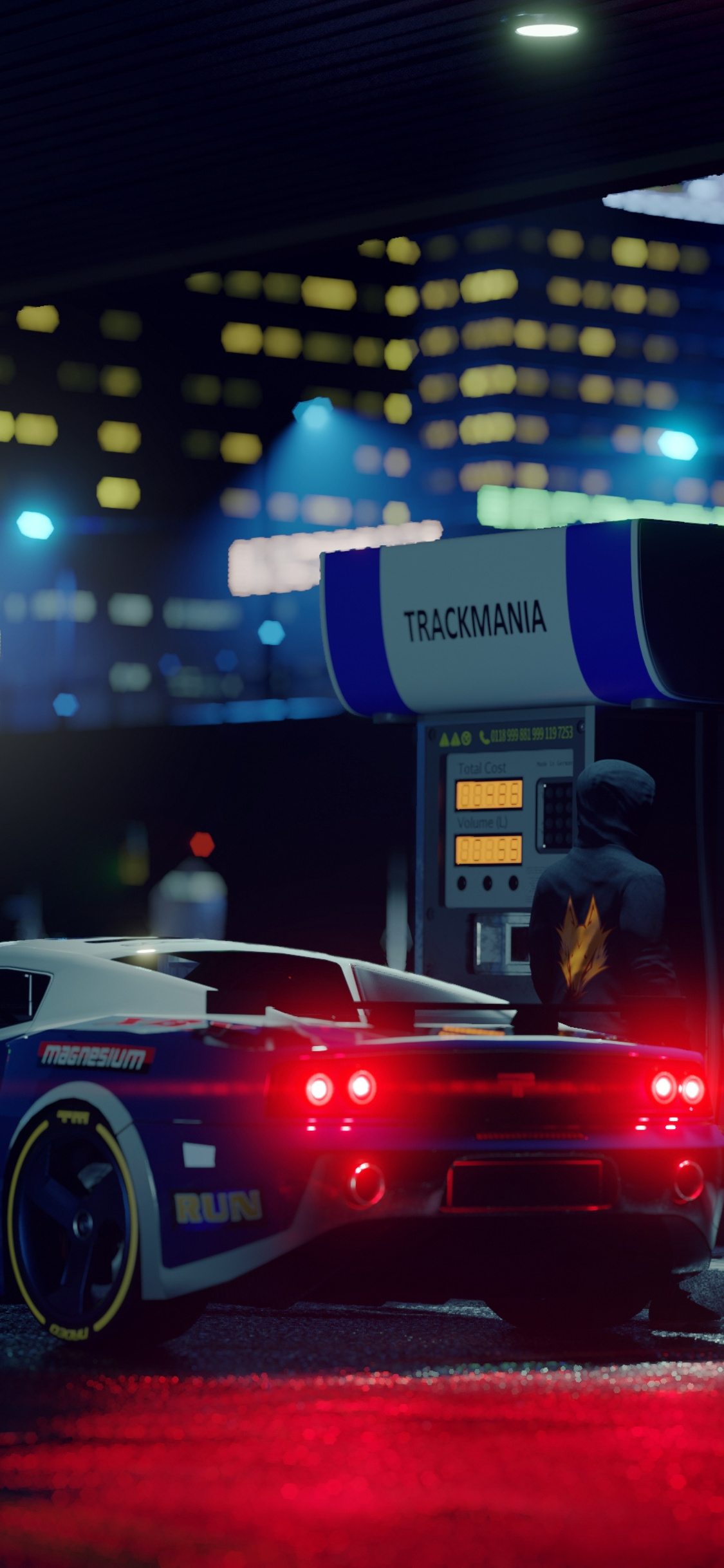 Filling Up At Gas Station 4k