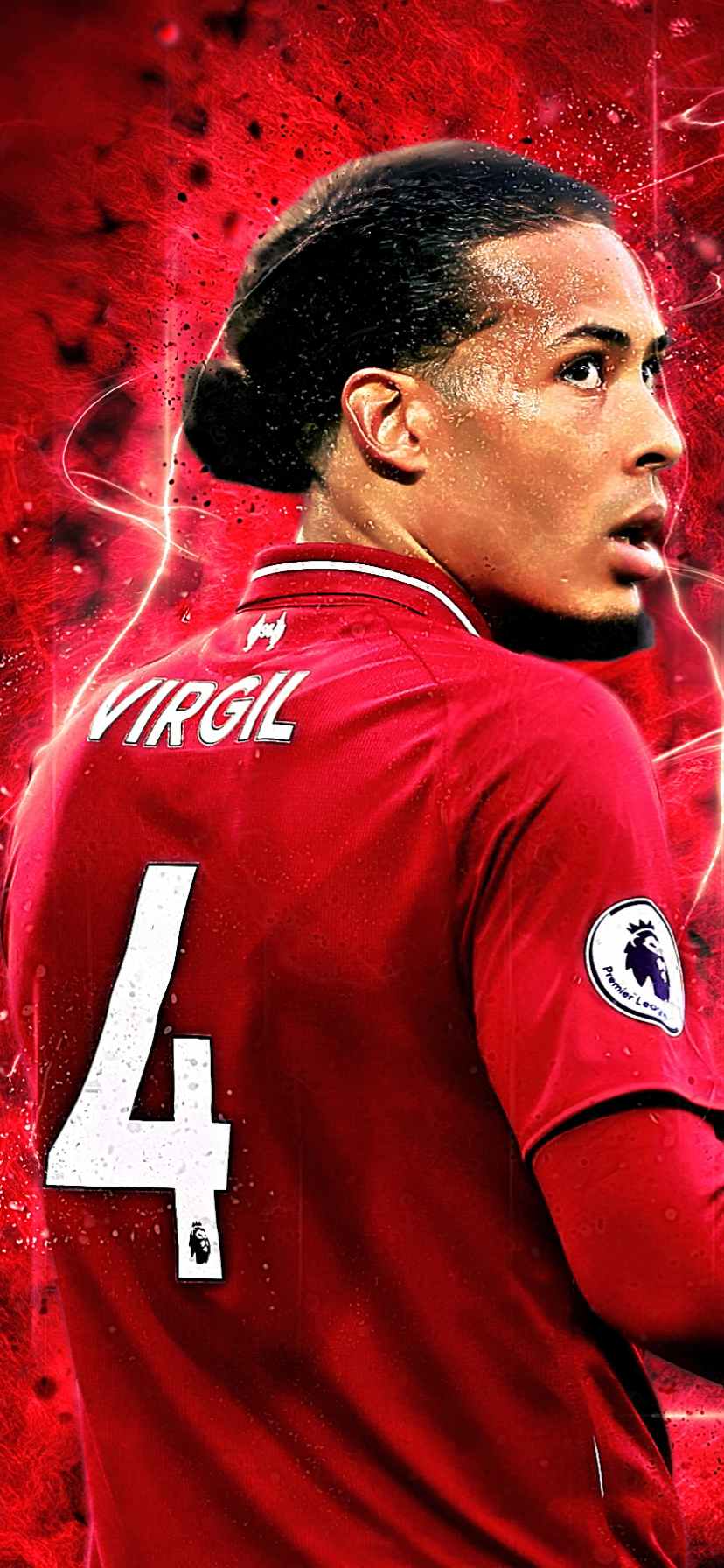 Virgil van Dijk Liverpool FC phone
