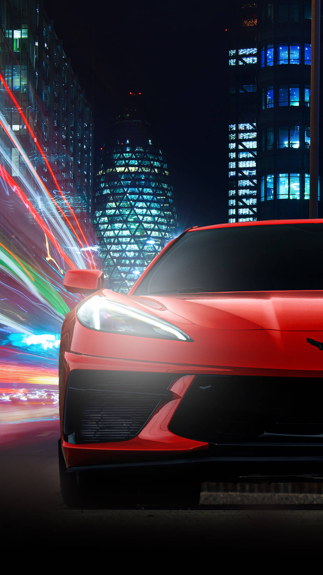 Night 4K Car iPhone Wallpaper