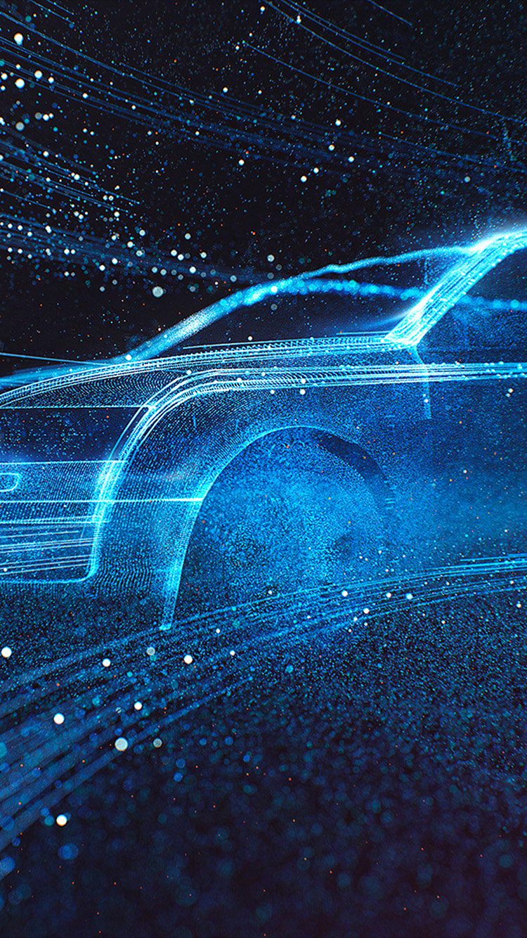 Car Dots Light Pattern Background