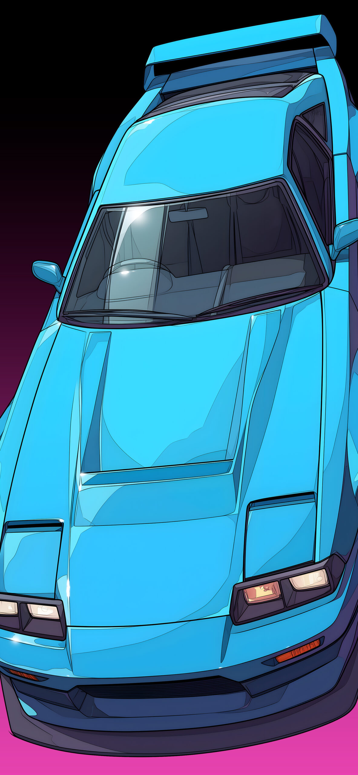 Blue Sports Car Wallpaper Car