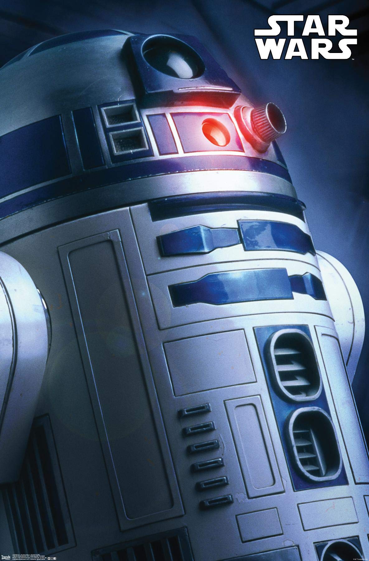 Saga R2 D2 Profile Wall Poster
