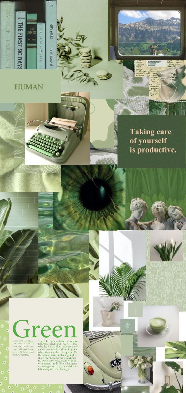 Green Collage