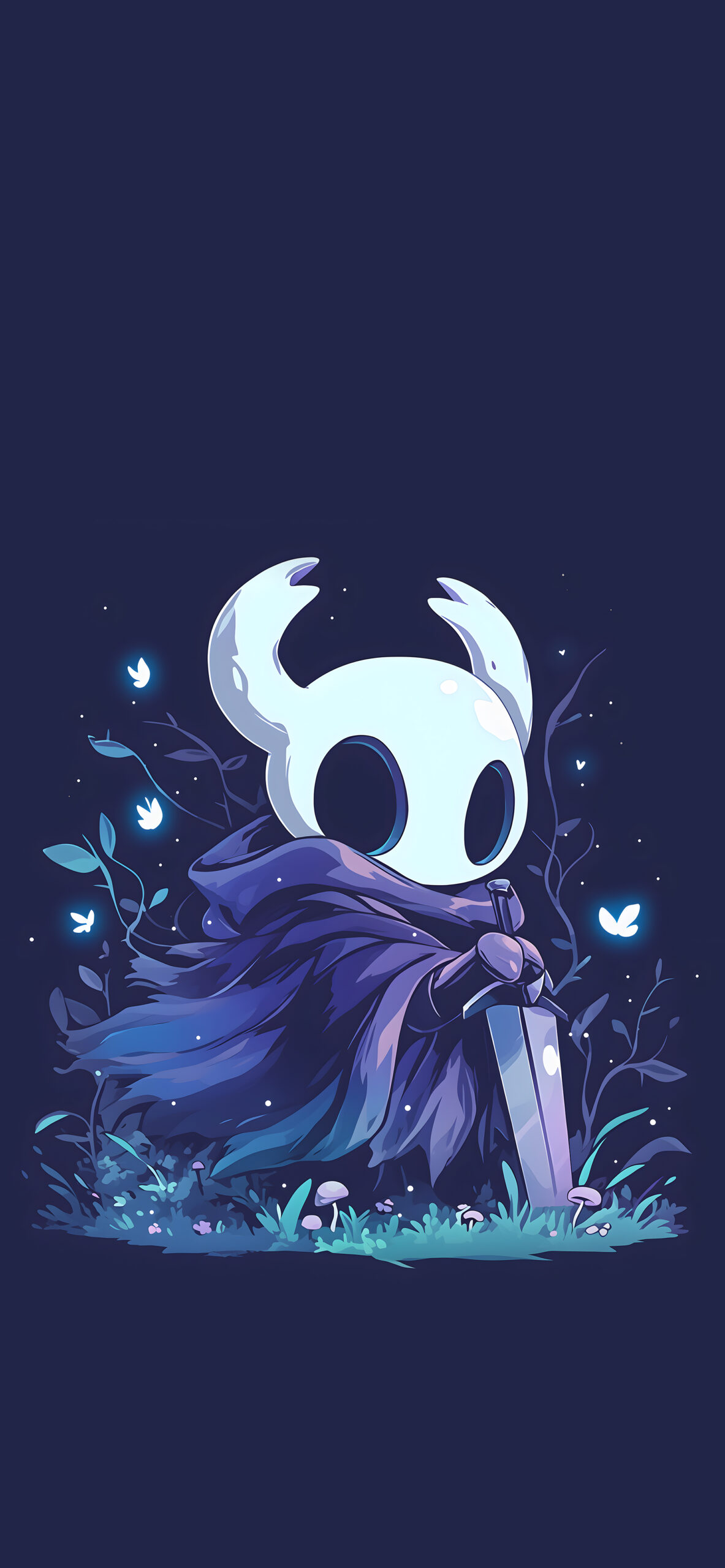 Hollow Knight Dark Blue Aesthetic