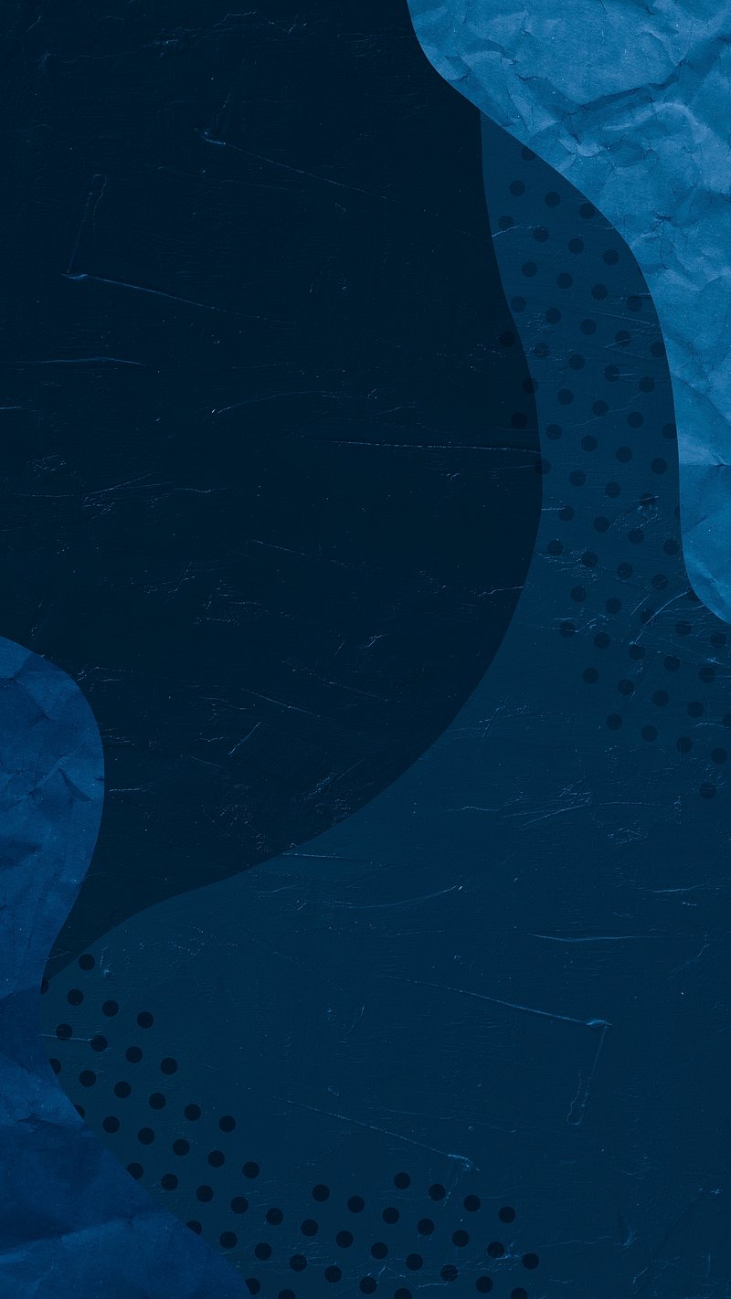 Aesthetic snow textured blue mobile