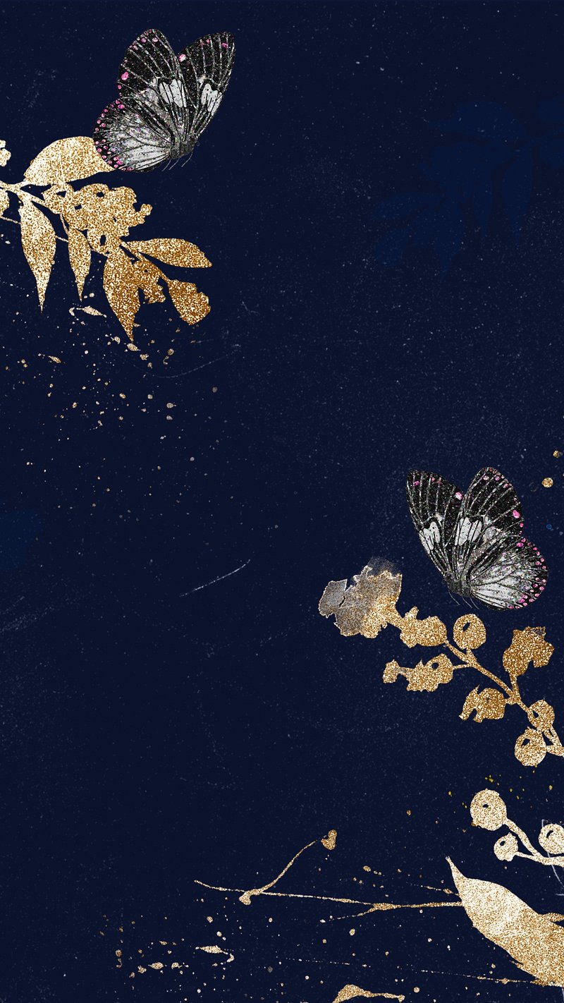 Aesthetic glitter dark iPhone wallpaper