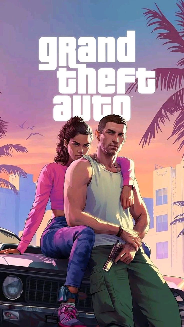 GTA VI wallpaper for iPhone phone