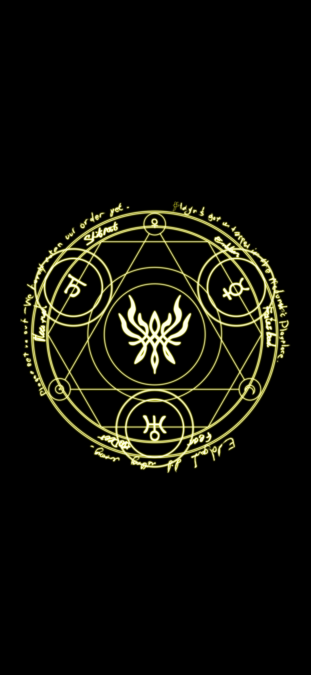 Just a minimalist phone wallpaper I