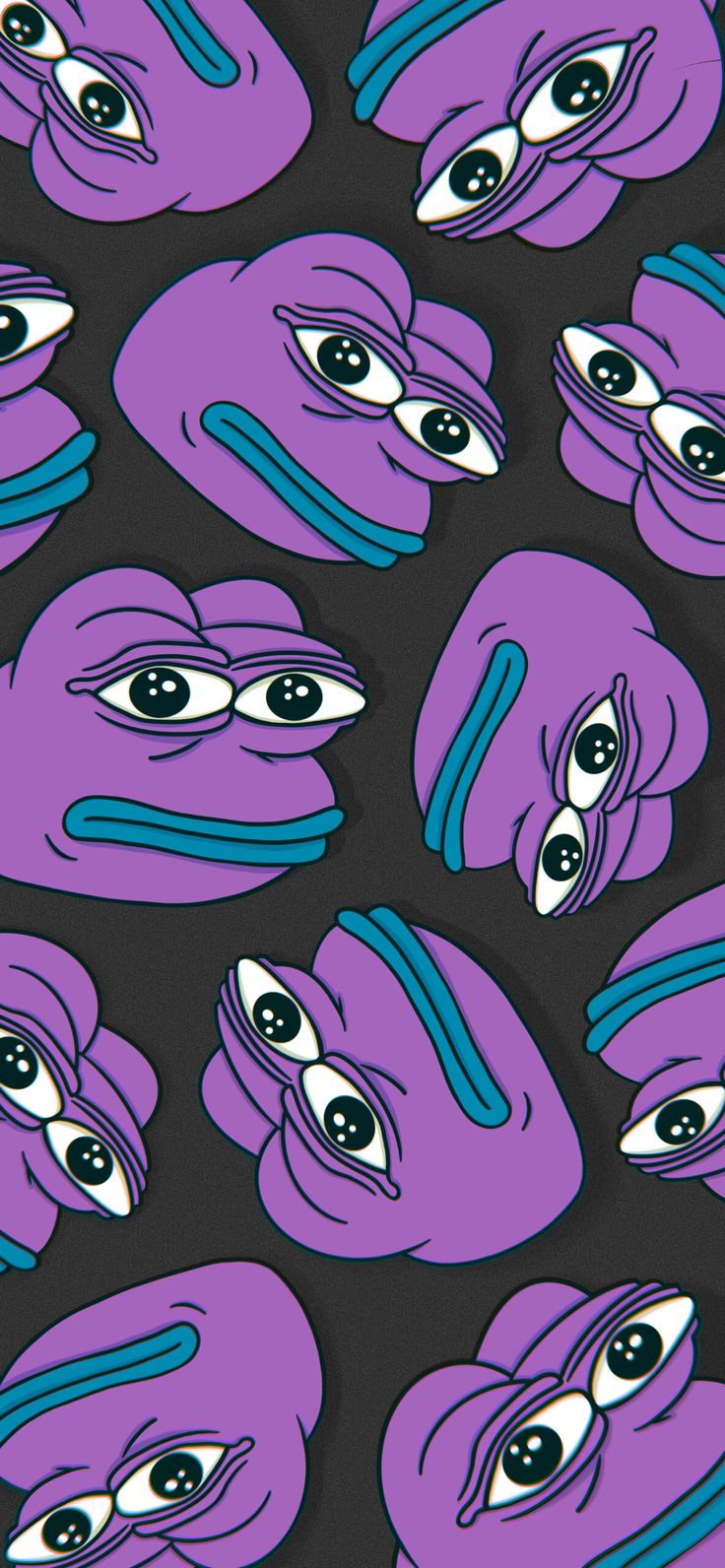 Pepe the Frog Black Meme Wallpaper