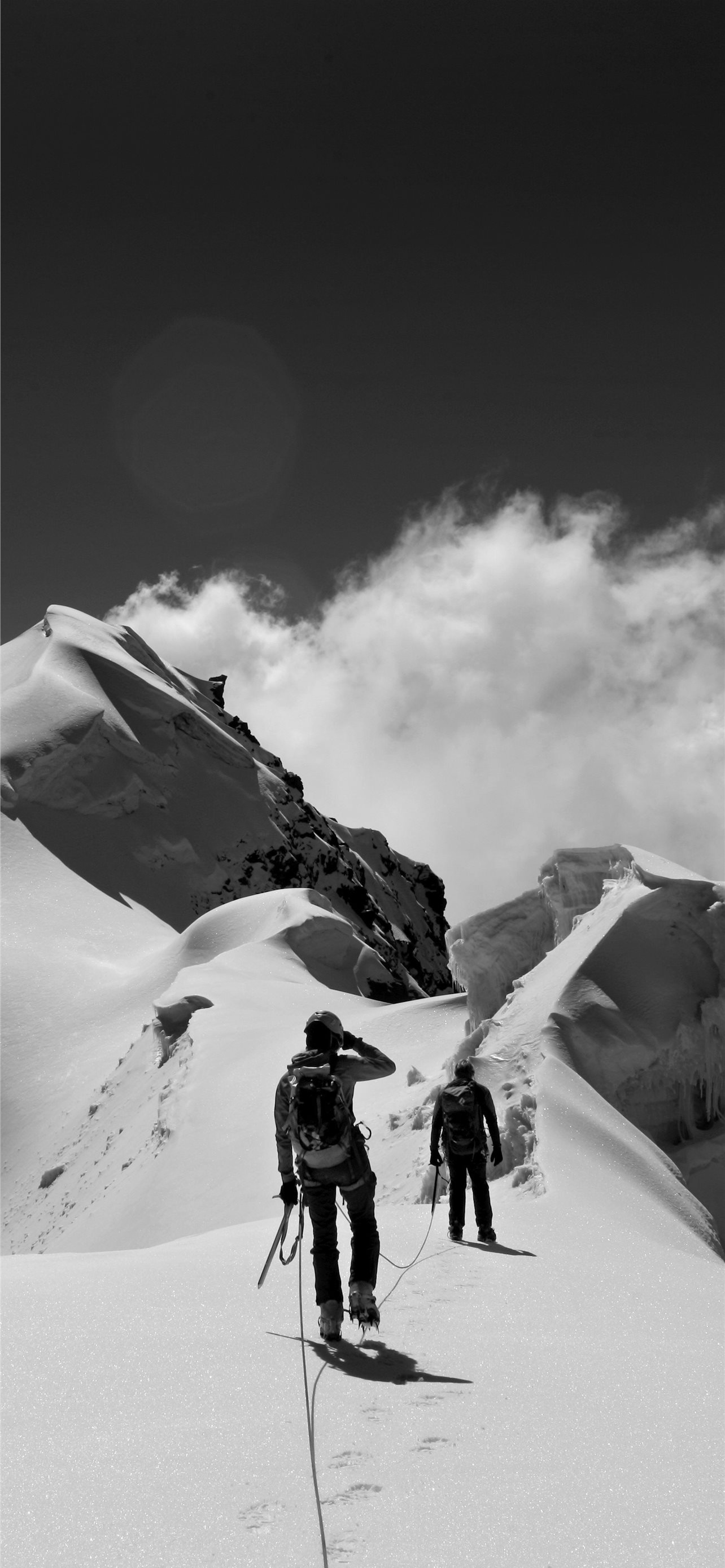 skiing iPhone Wallpaper Free Download