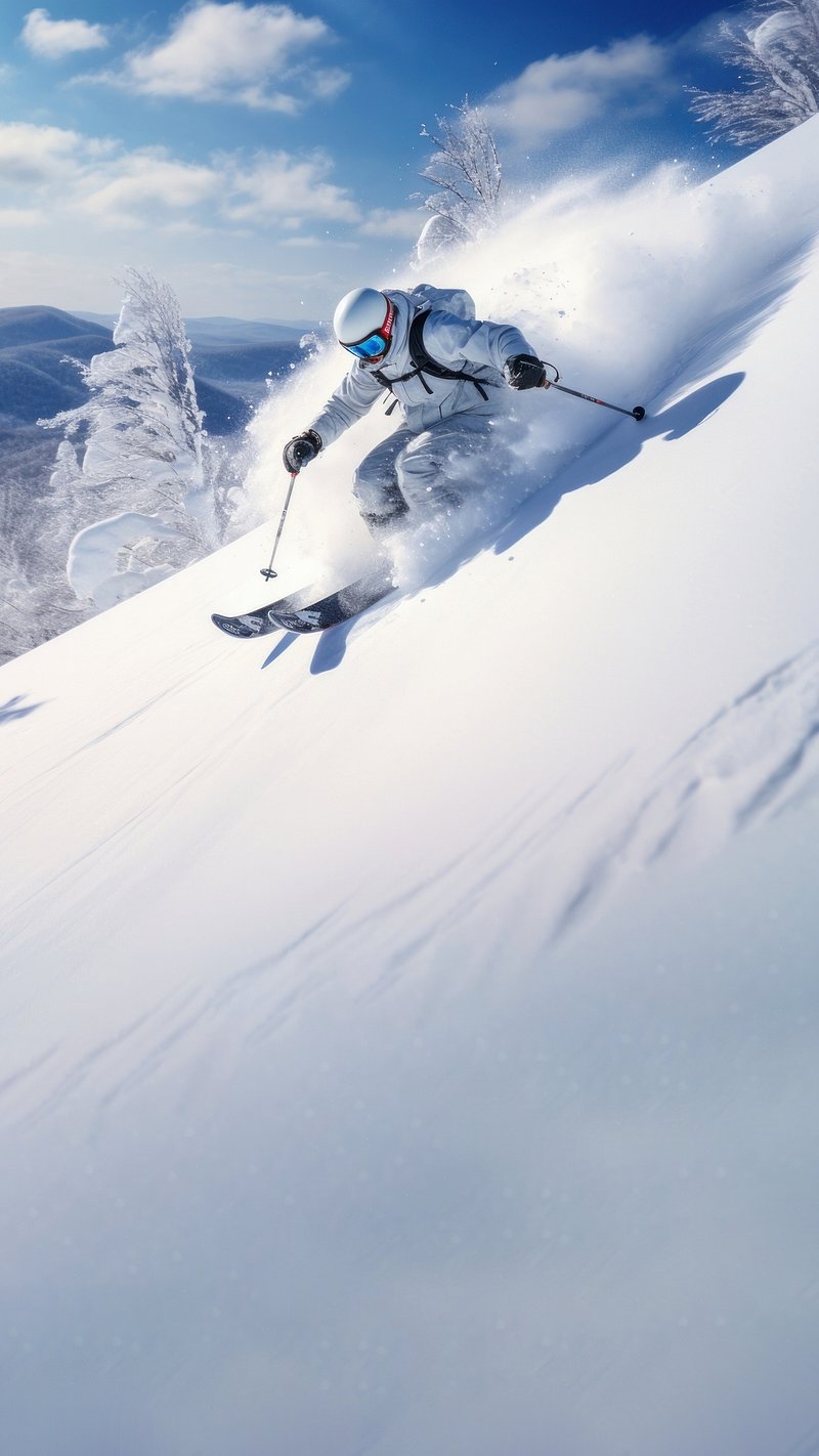 Ski Wallpaper Image. Free Photo, PNG
