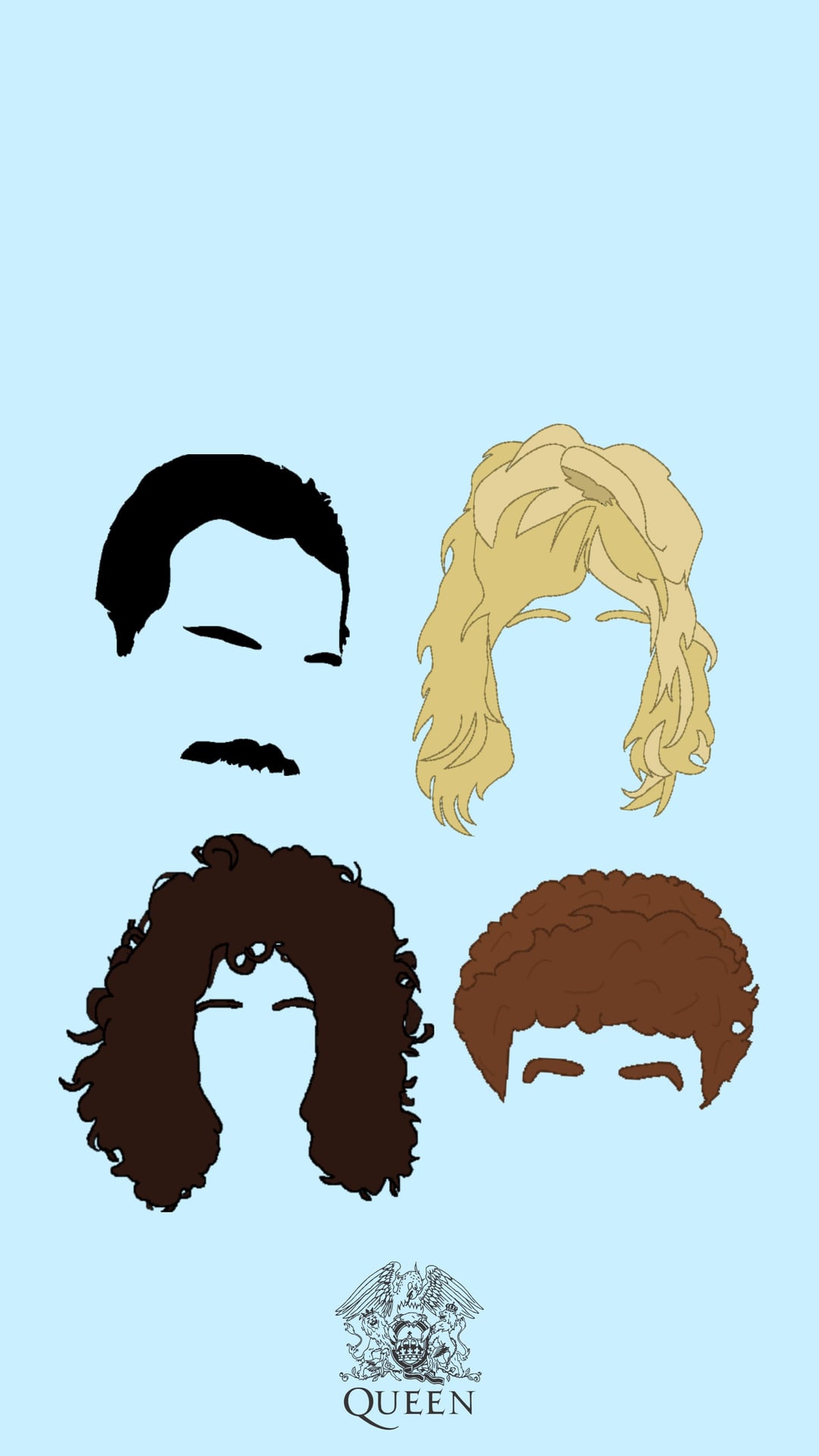 Queen iPhone background! Their hair