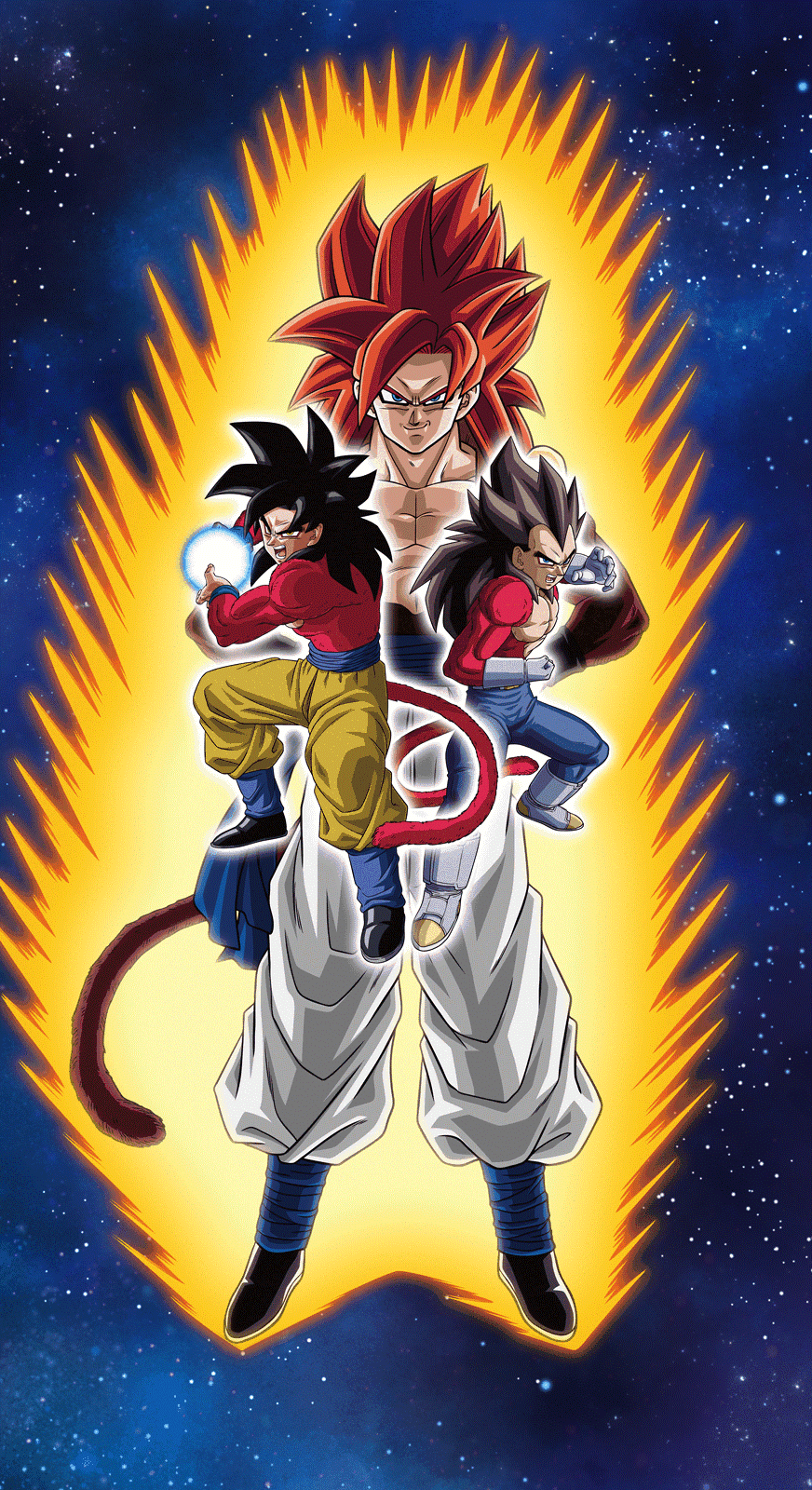 Super Saiyan 4 Phone Wallpaper