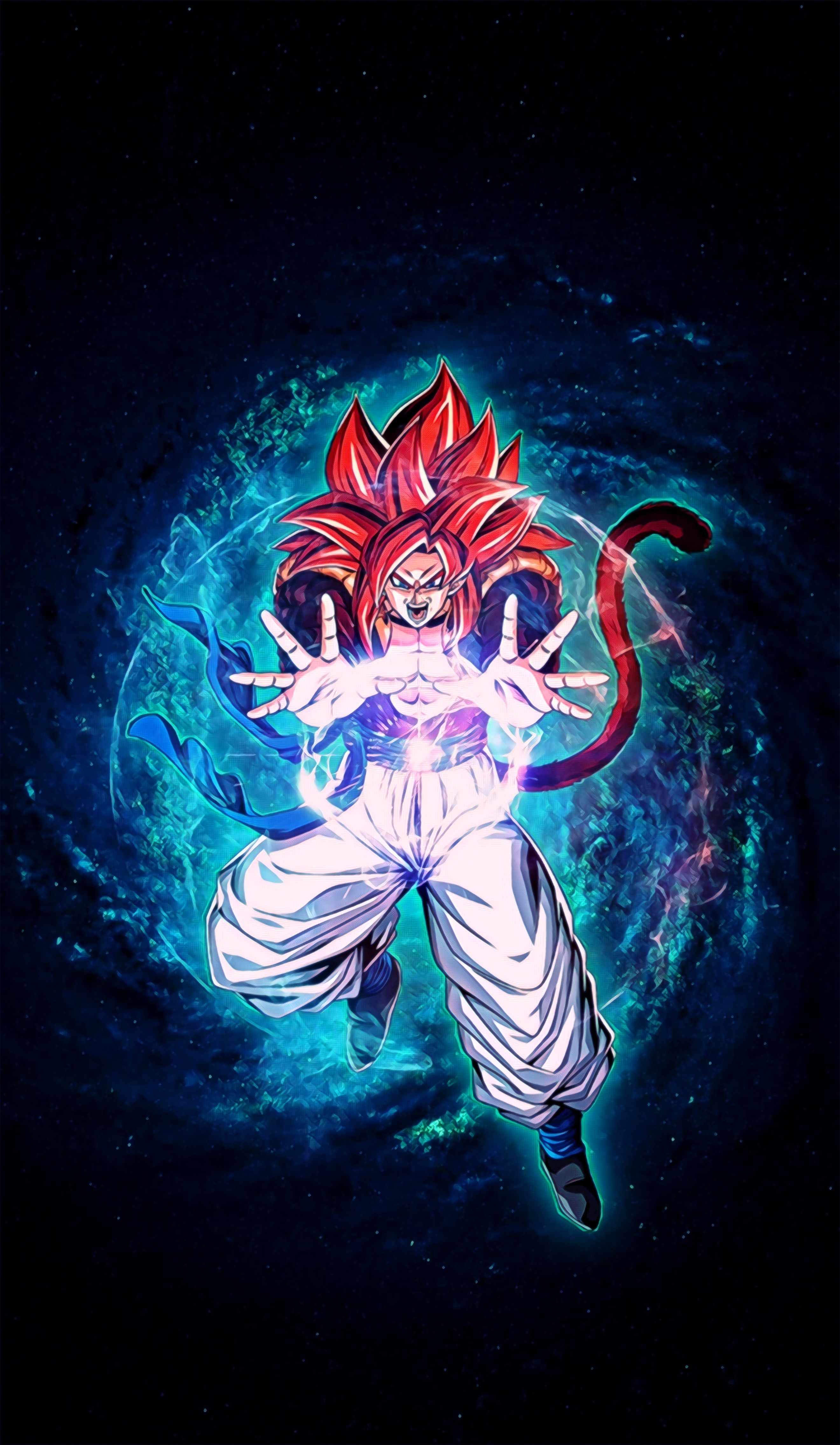 Gogeta SSJ4 Phone Wallpapers Wallpaper Cave